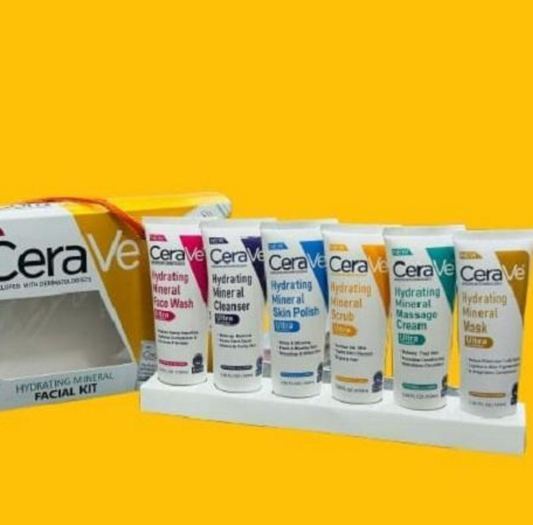 6 in 1 Hydrating Minerals Facial CeraVe Set