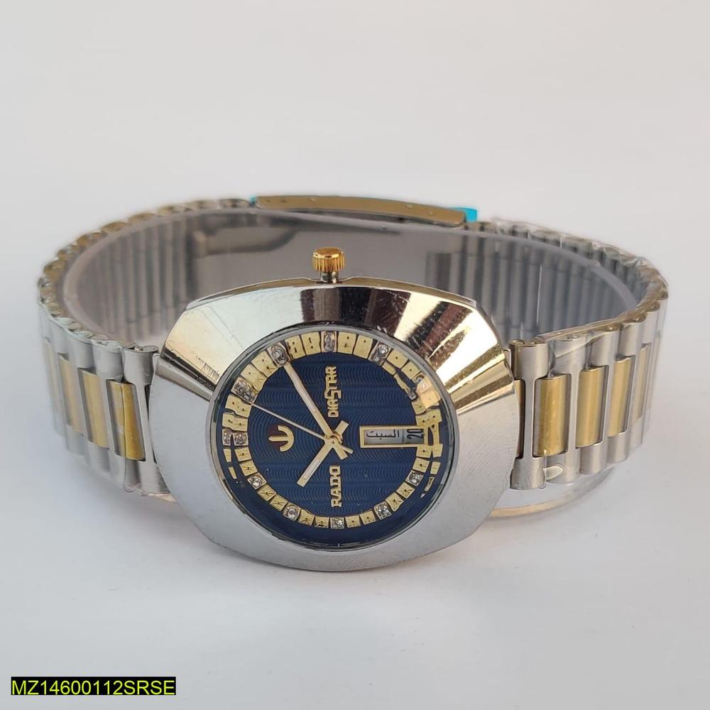 Men's Golden Wrist Watch