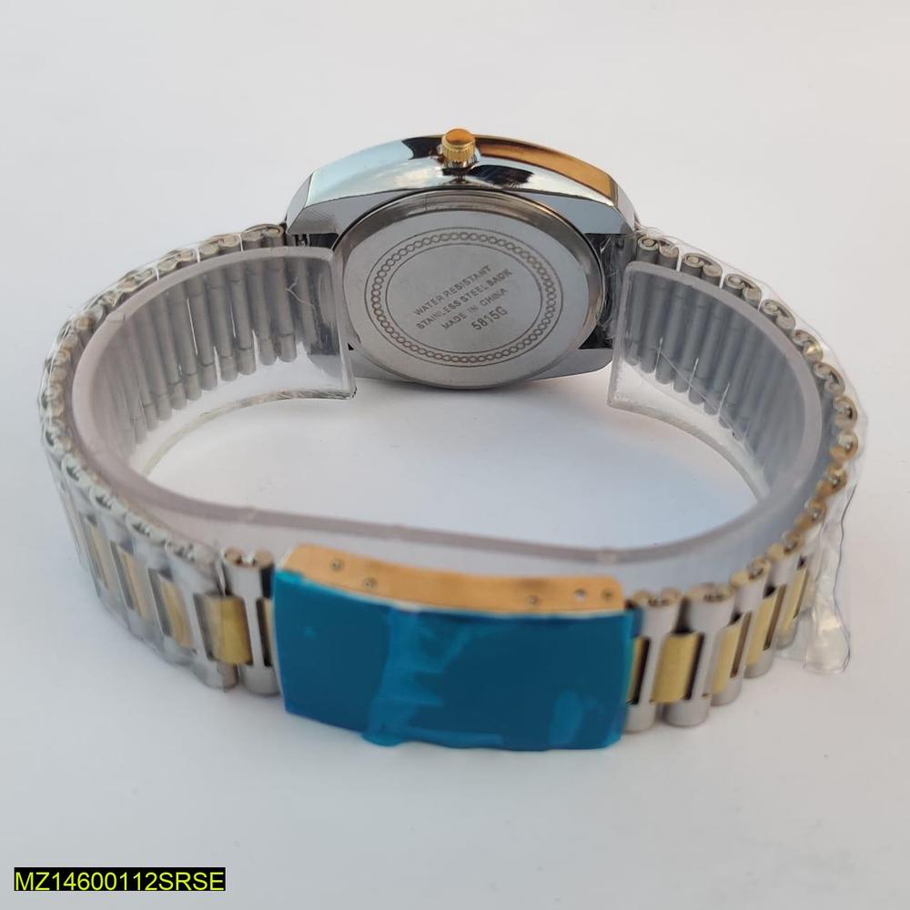 Men's Golden Wrist Watch