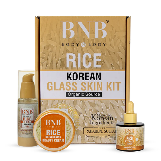 BnB Rice Korean Glass Skin Kit