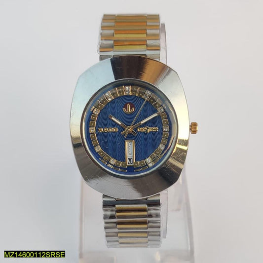 Men's Golden Wrist Watch